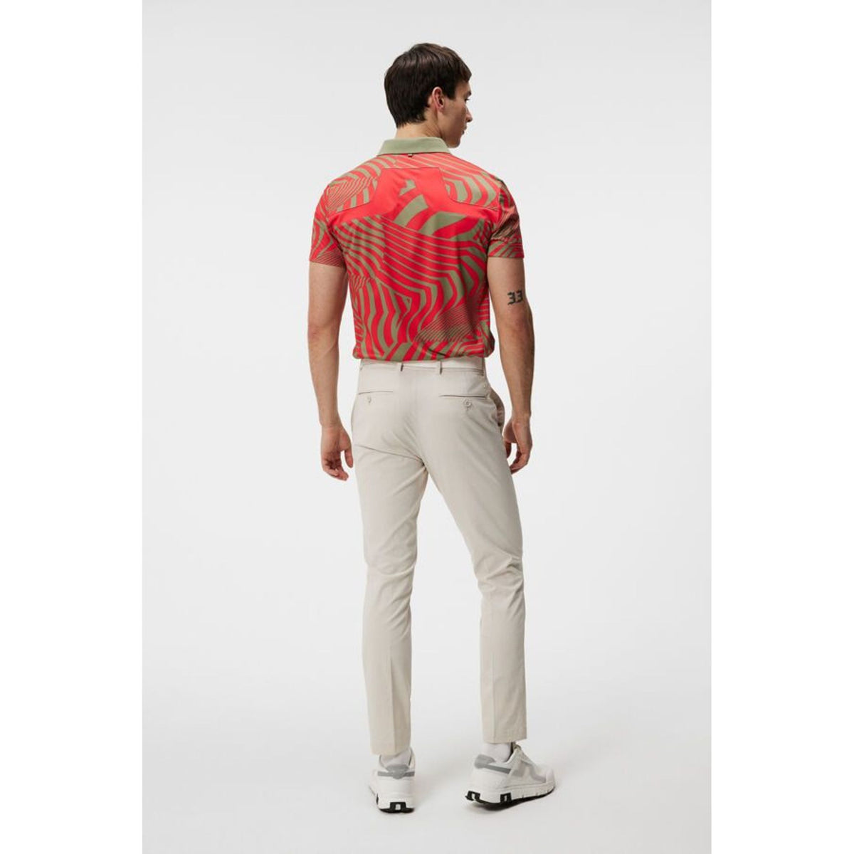 KV Tour Print Golf Polo