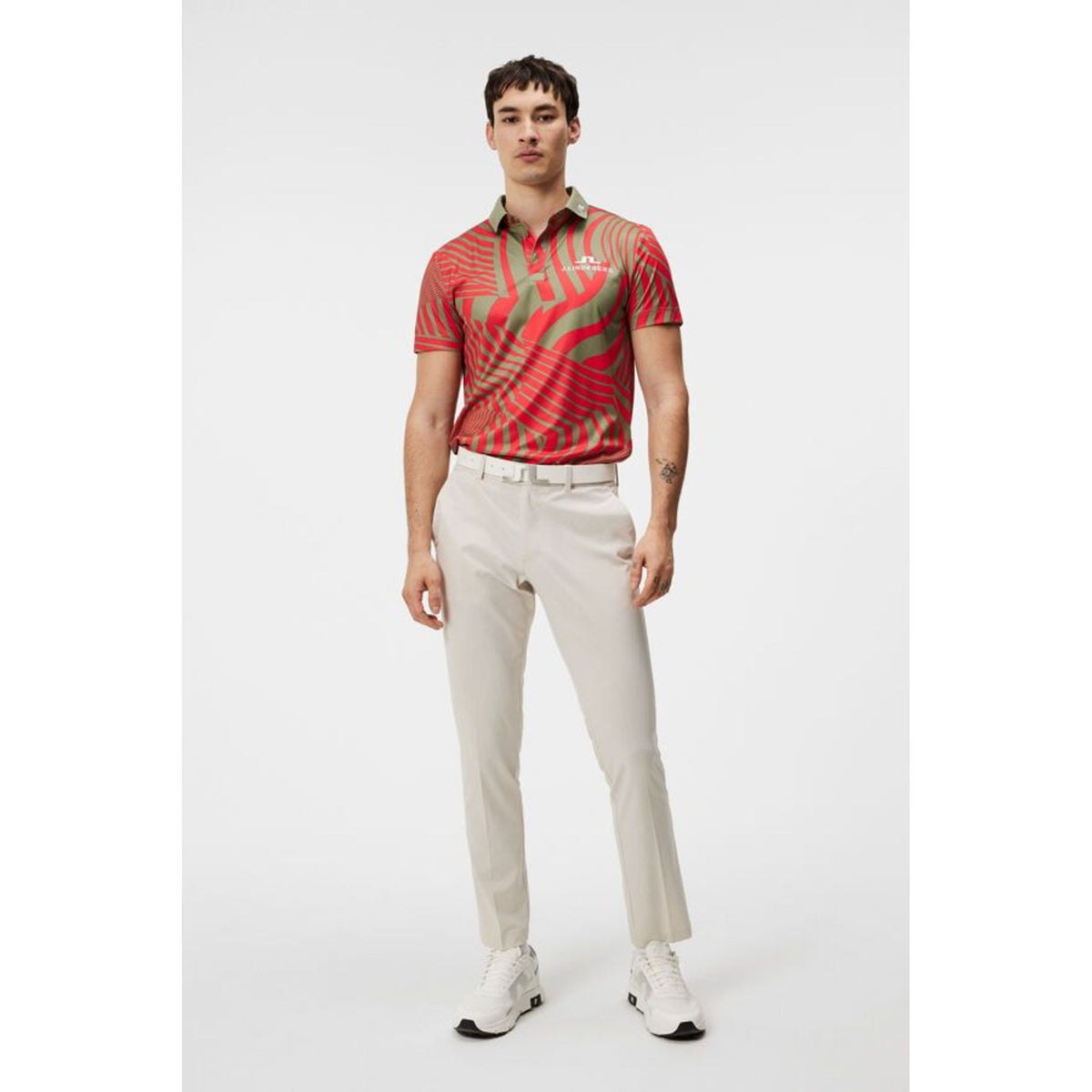 KV Tour Print Golf Polo