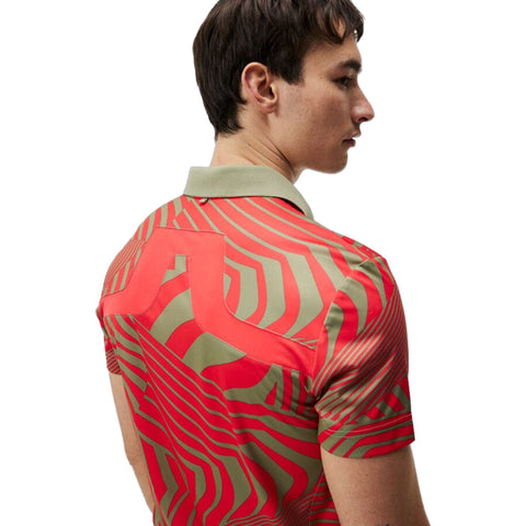 KV Tour Print Golf Polo Herren