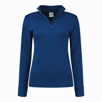 Daily Sports Polo Half Neck Langarm Damen Spectrum Blue Damen