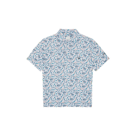 All Over Golf Printed Poloshirt