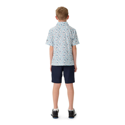 All Over Golf Printed Poloshirt