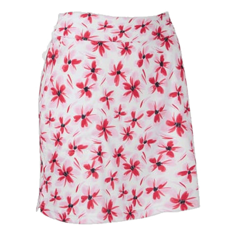 Floral Print Knit Skort Damen