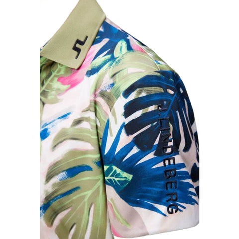 Tour Tech Reg Fit Print Polo Herren