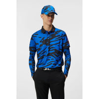 J. Lindeberg Tour Tech Reg Fit Print Polo Herren