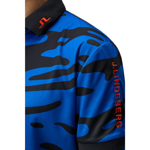 Tour Tech Reg Fit Print Polo Herren