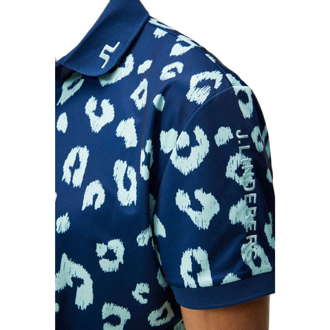 Tour Tech Reg Fit Print Polo Herren