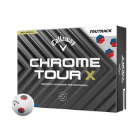 Chrome Tour X TruTrack [12 Stück] Golfbälle (2024)