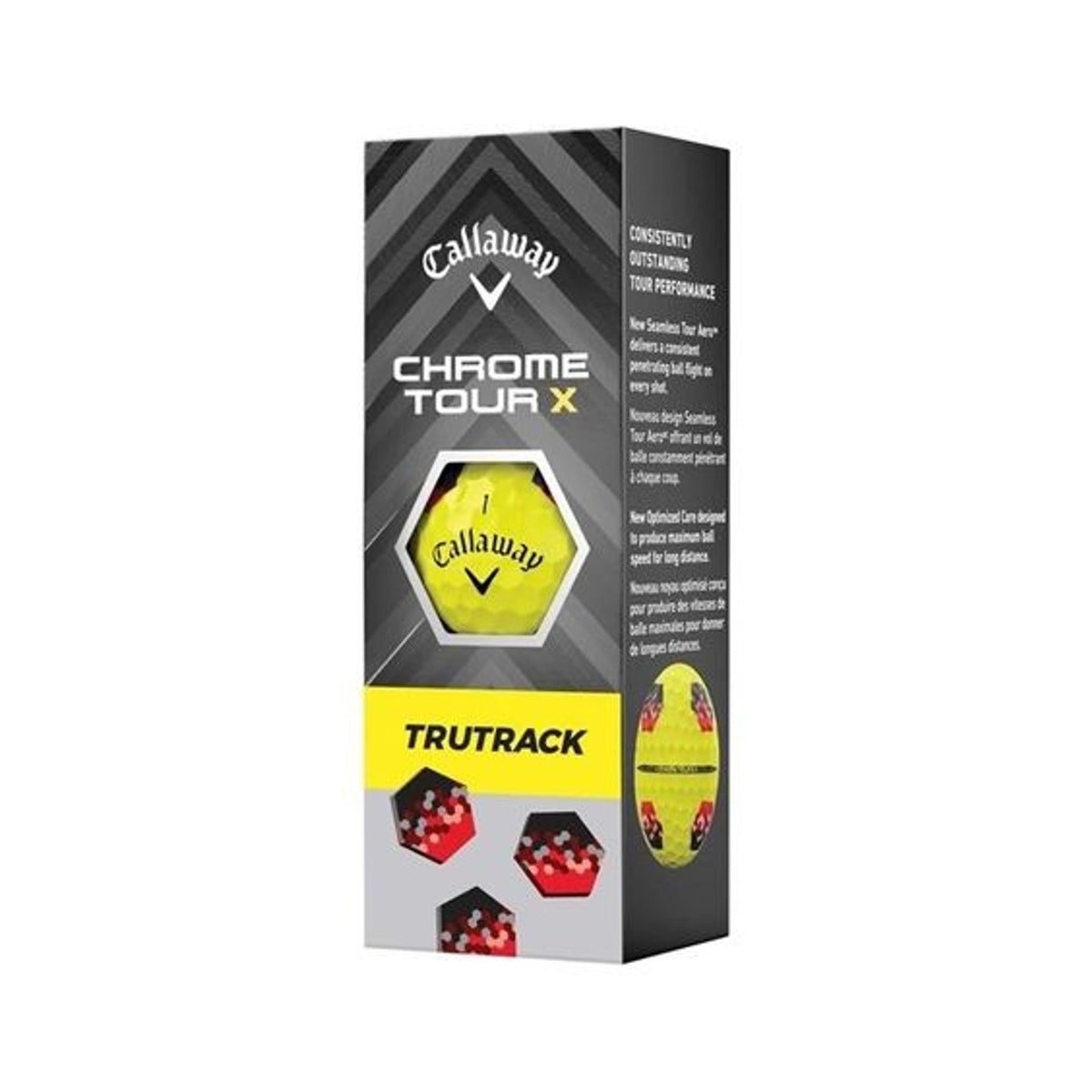Chrome Tour X TruTrack [12 Stück] Golfbälle (2024)
