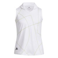 Adidas Girls Sleeveless Golfpolo