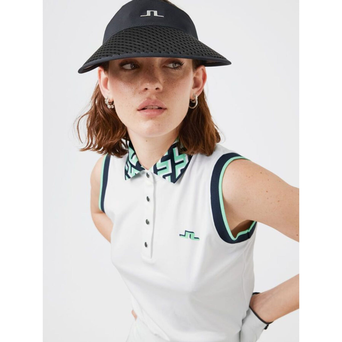 J. Lindeberg Polo SL Leslie Golf Damen