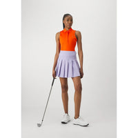 W Dena Sleeveless Golf Top Tangerine Tango