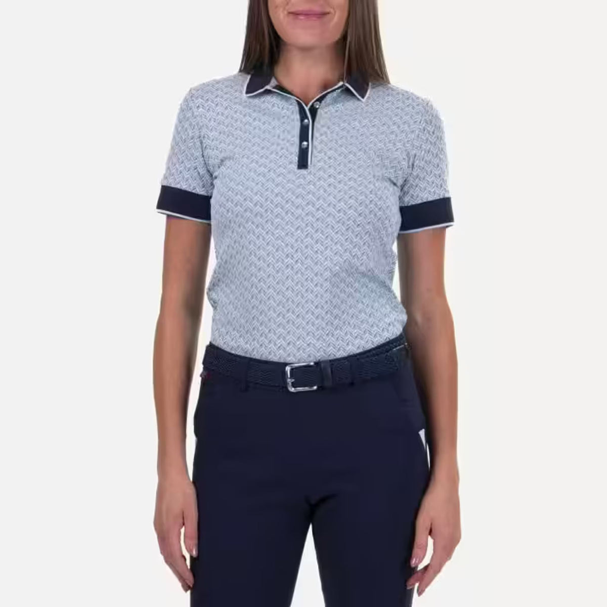 Kjus Ella Structure S/S Golfpolo