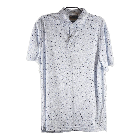 Ditsy Print Golfpolo Herren