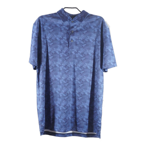 Tropical Print Golfpolo Herren