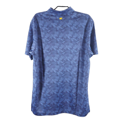 Tropical Print Golfpolo Herren