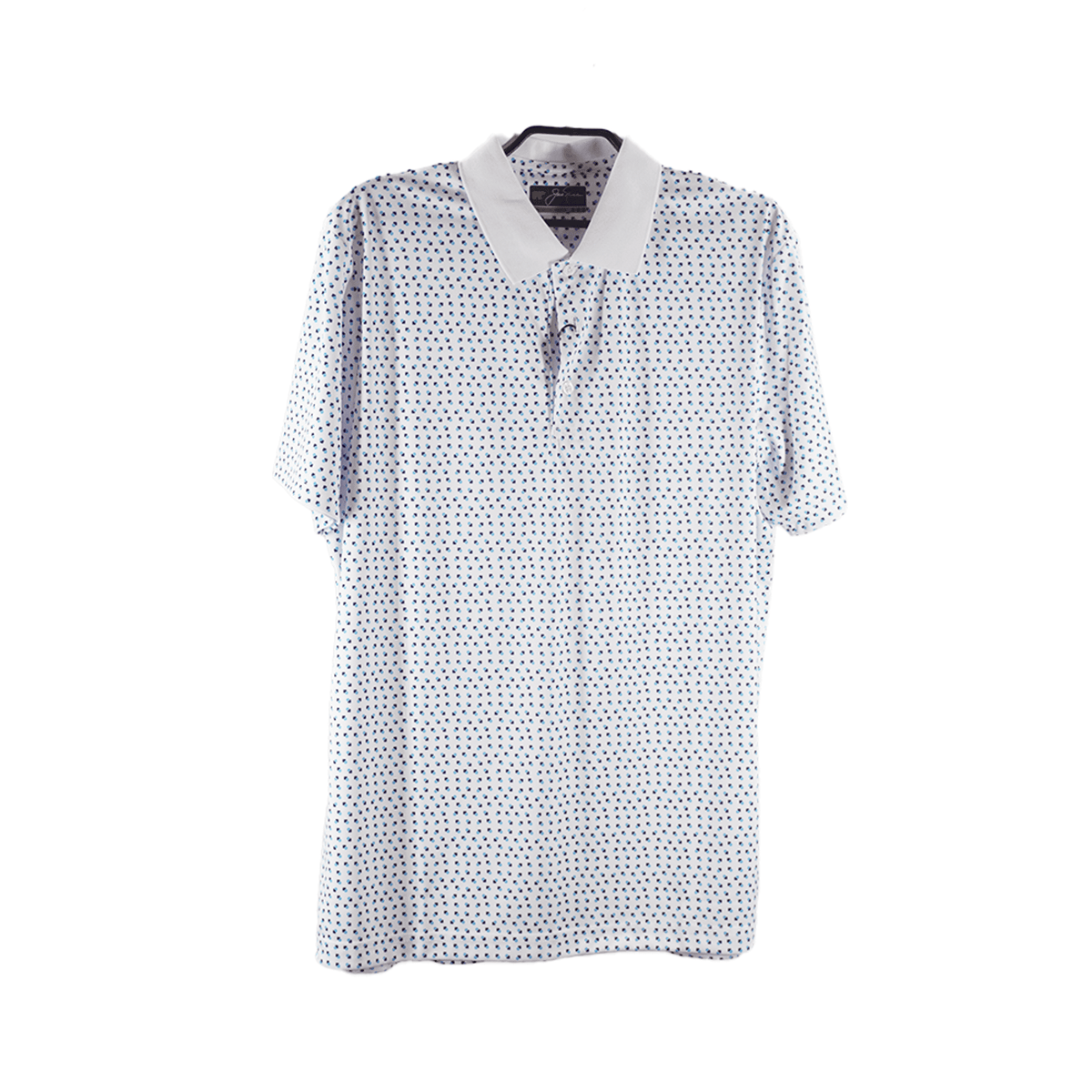 Geometric Print Golfpolo