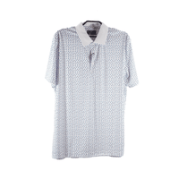 Geometric Print Golfpolo