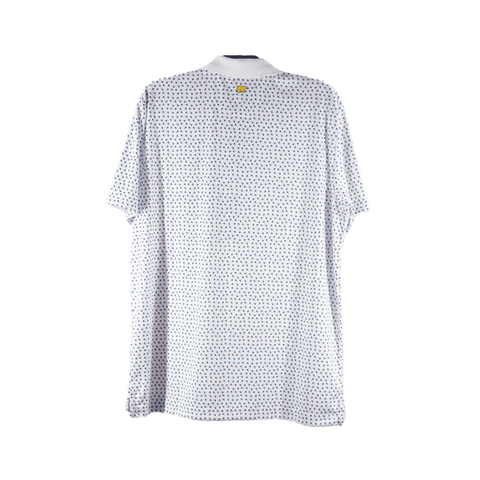Geometric Print Golfpolo