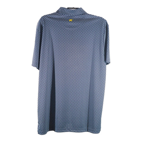 Tri Color Print Golfpolo Herren