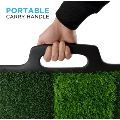 Tri-Turf Hitting-Mat mit Ball Channel