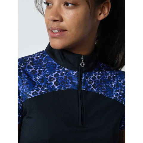 Andria  Cap Sleeves  Half Neck Shirt