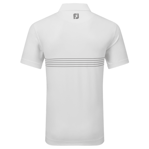 Engineered Pinstripe Lisle Poloshirt