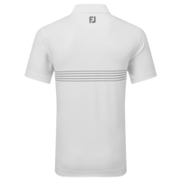 Footjoy Engineered Pinstripe Lisle Poloshirt Herren