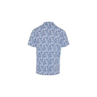 Pete Game Grid Print Polo