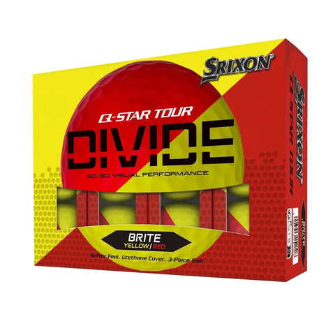 Q-Star Tour Divide 2 Golfbälle