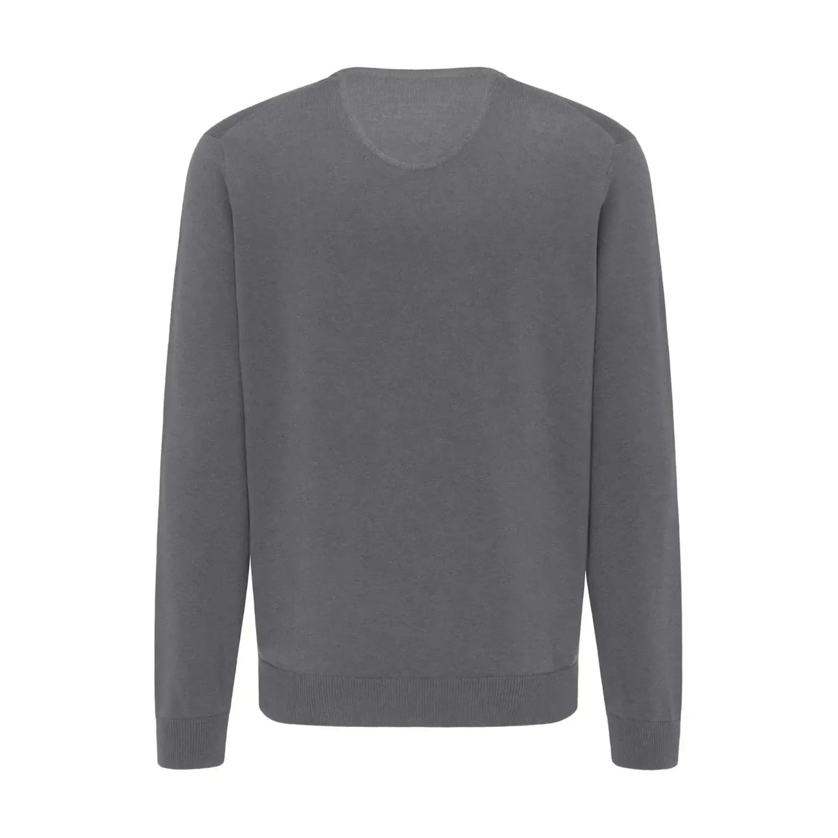 Fynch Hatton V-Neck Pullover HE / Steel / 3XL Herren