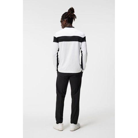 M Charles Zip Midlayer Weiß