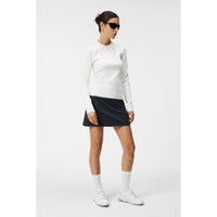 J. Lindeberg W Louise Rib Jacquard Knit Weiß Damen