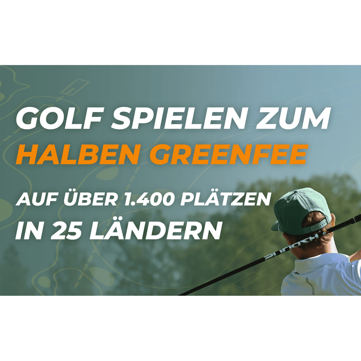 Golfamore Karte Europa & Marokko 2025