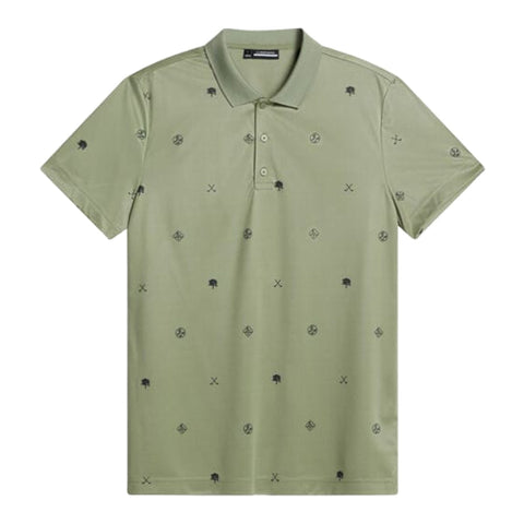 Club House Motif Polo Herren