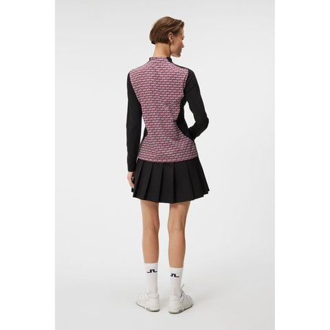 Marilyn Half Zip Mid Layer Damen Schwarz