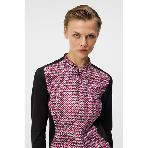 Marilyn Half Zip Mid Layer Damen Schwarz