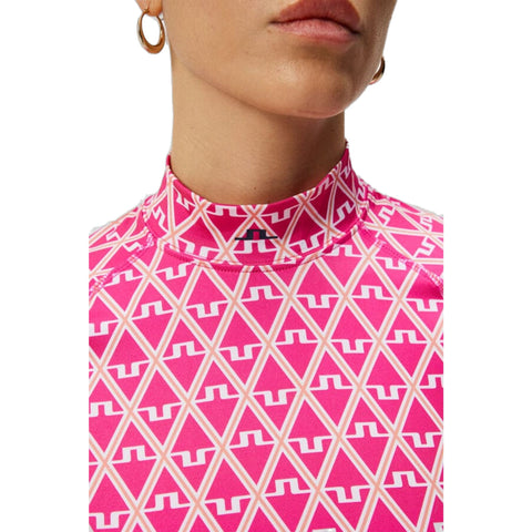 Asa Print Soft Compression Top Damen