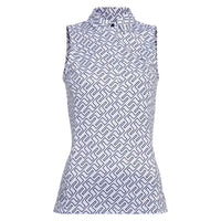 Dena Print Sleeveless Golf Top