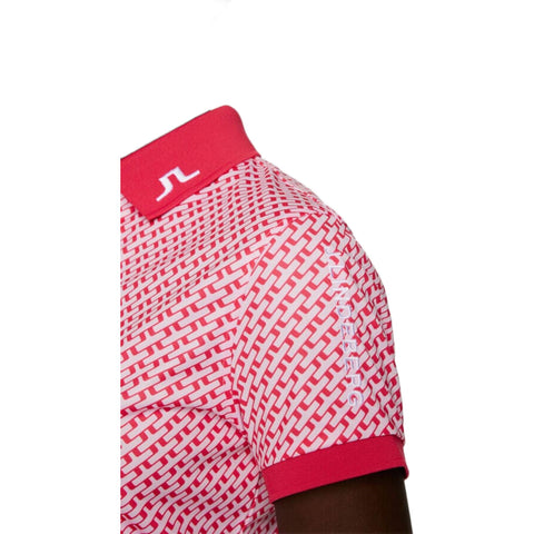 Tour Tech Print Polo Damen