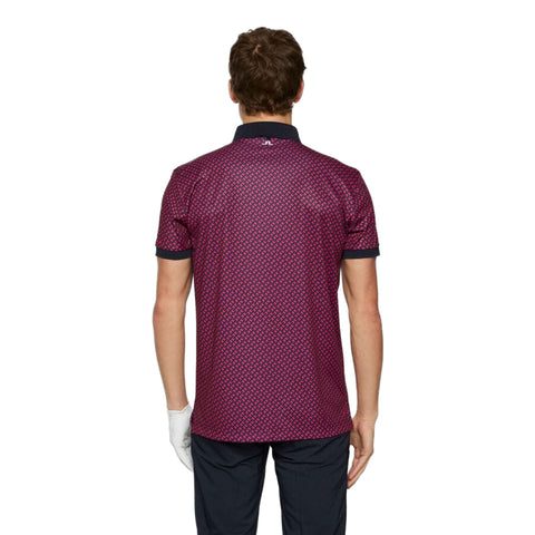 Tour Tech Print Polo Herren