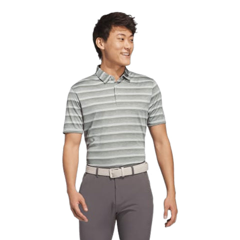 2 Color Stripe Polo Herren