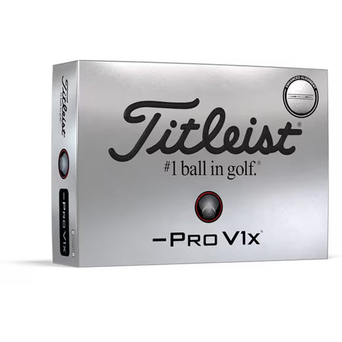 Pro V1x Left Dash Elogated Aligment Golfbälle