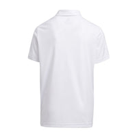 B Print Color Blocking SS Polo Weiß