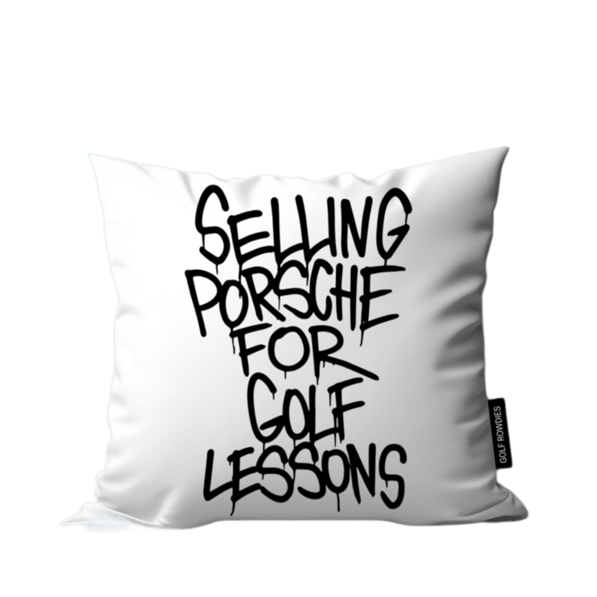 Selling Porsche for Golf Lessons Kissenhülle
