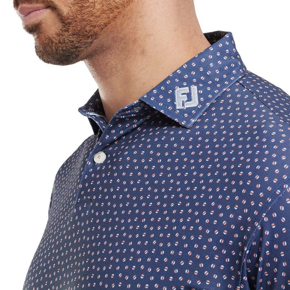 Bounce Print Pique