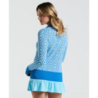 Lattice Jacquard Pullover