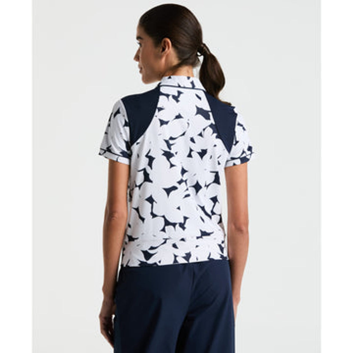 Riviera Floral Polo