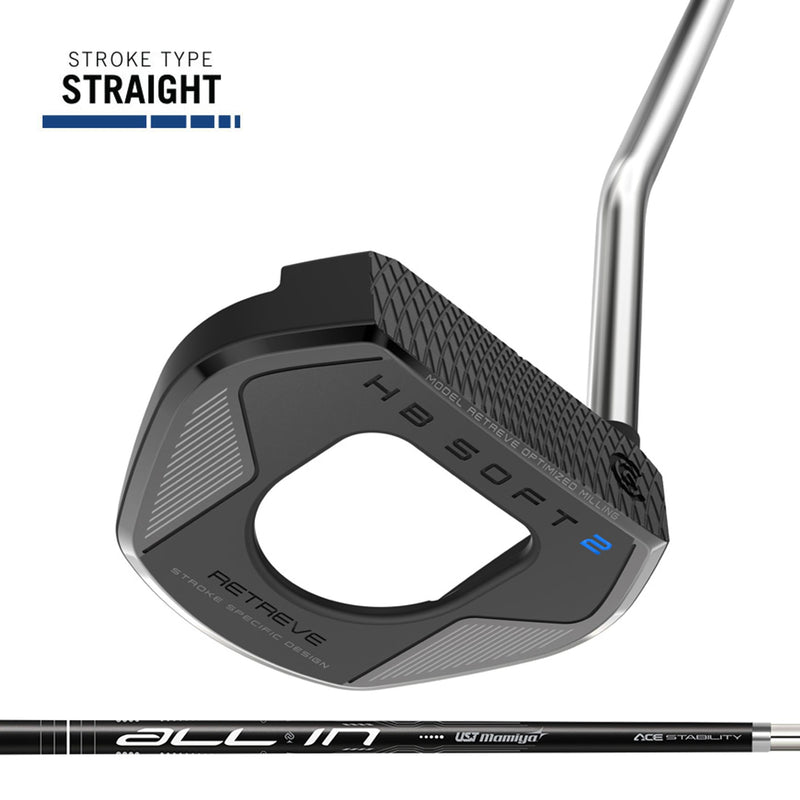 HB Soft 2 Black Satin Retreve Putter
