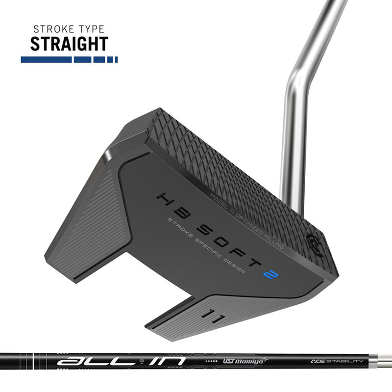 HB Soft 2 Black Satin #11S Putter